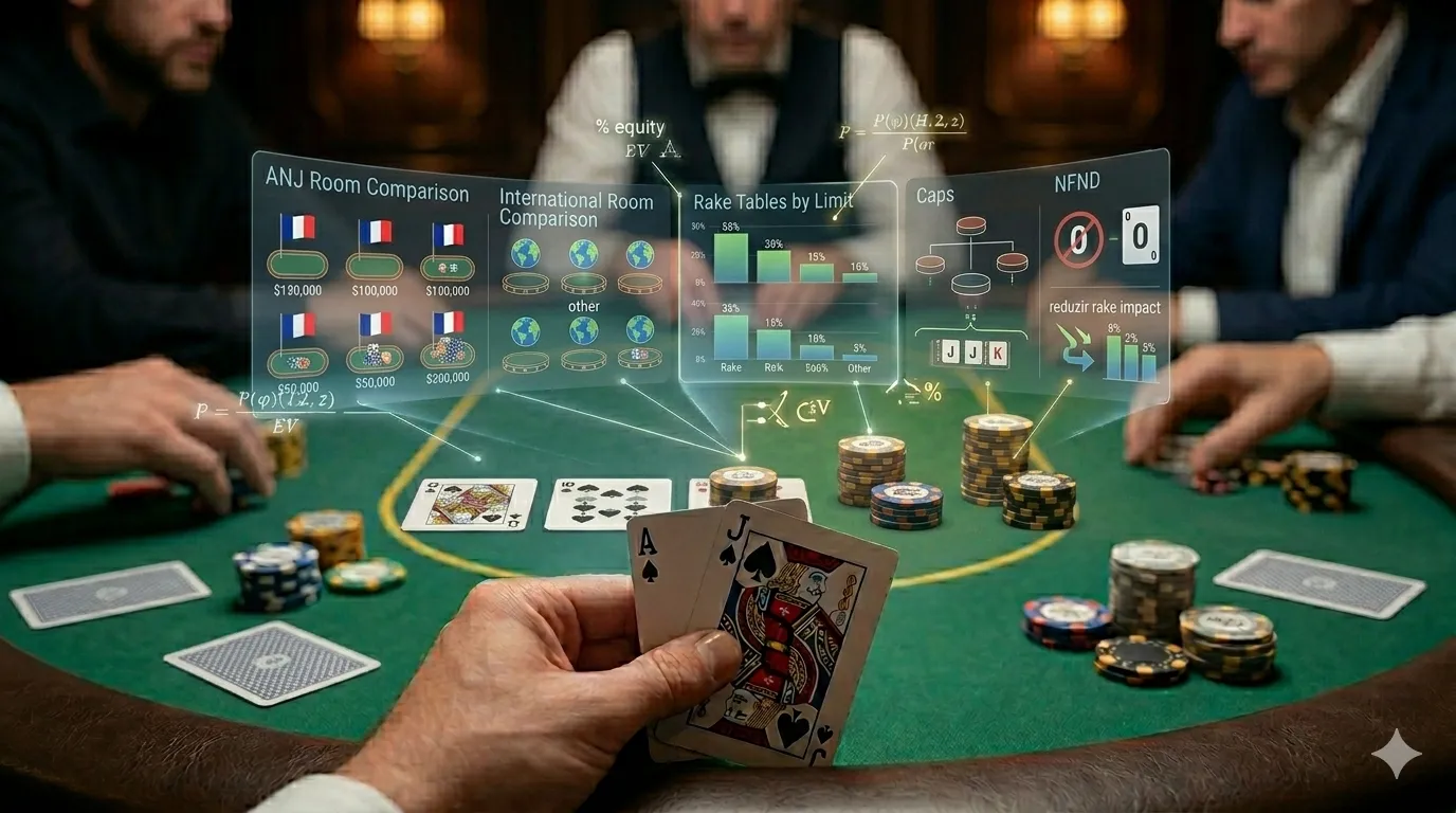 Poker Rake Comparison 2026: Every Room Analyzed