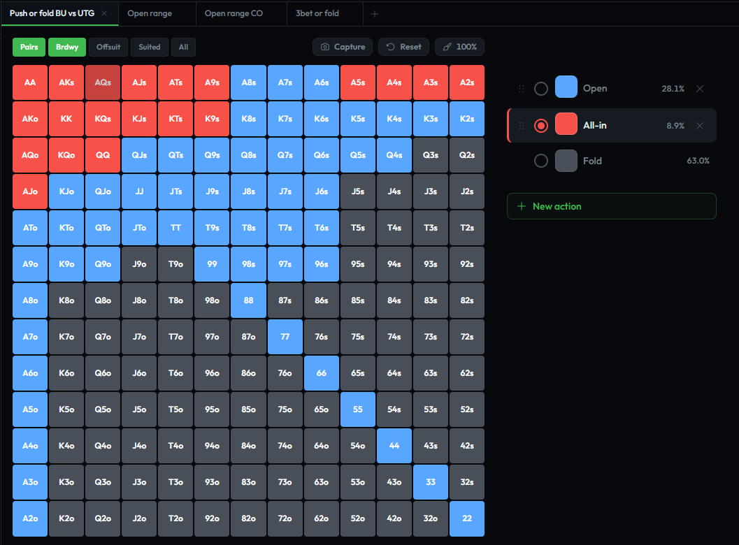 GrindLab Range Manager — building a custom range